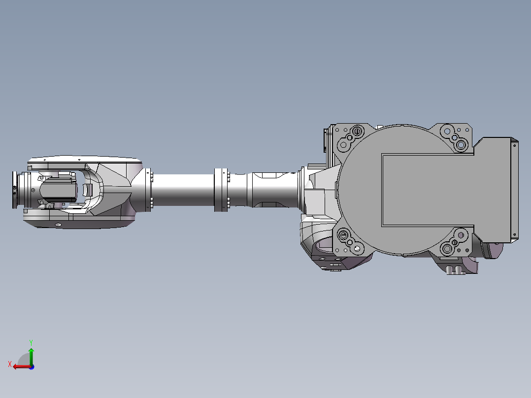 ABB IRB 6700 150后视图