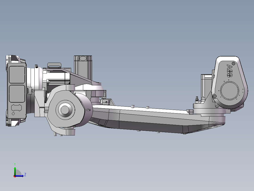 ABB IRB 6700 150左视图