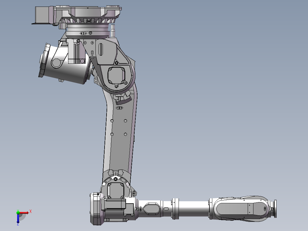 ABB IRB 6700 150俯视图
