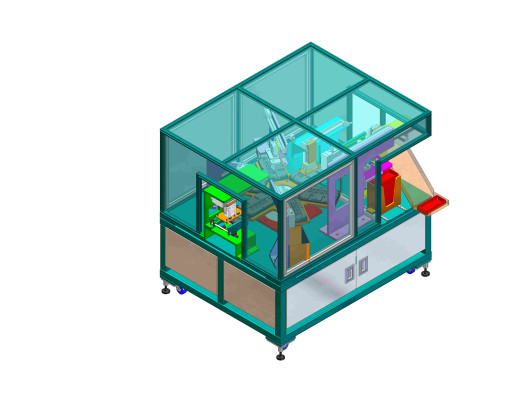 Dome Sheet Machines自动圆盖机3D图纸 x_t格式缩略图