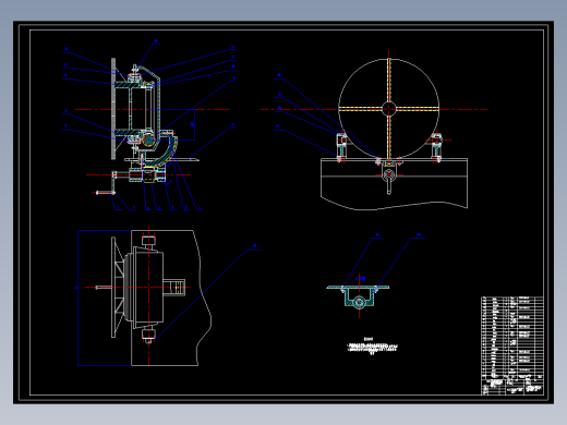 400公斤手动台式焊接变位机设计