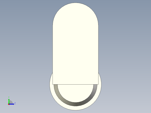 圆形弹子转舌锁左视缩略图