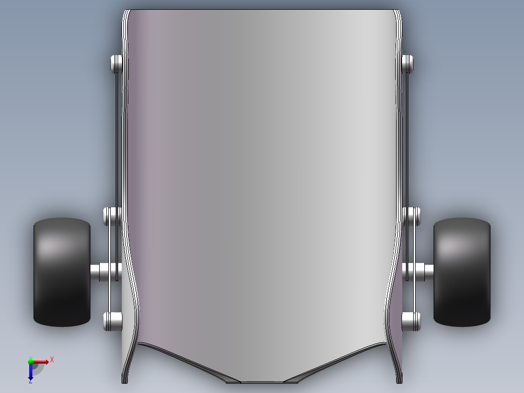 平民狗狗助残器俯视图