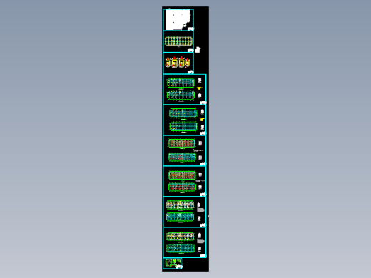 【四层】4823平米实验楼（计算书、建筑、结构图）