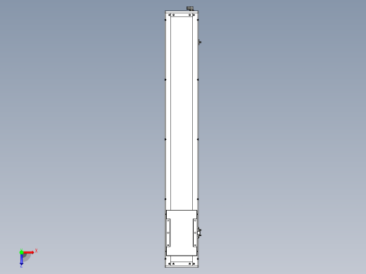 Toyo东佑达直线模组-ECH17-950-BM-750W+煞車俯视缩略图