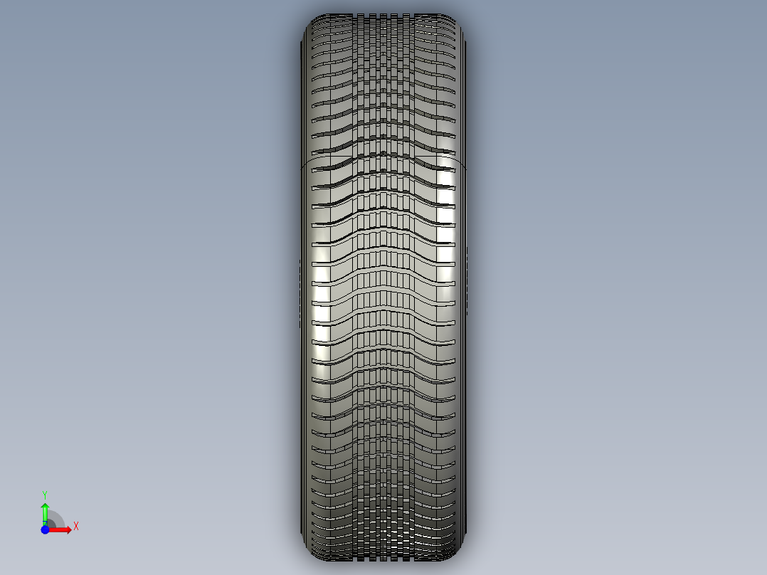 车轮175-70R13前视图