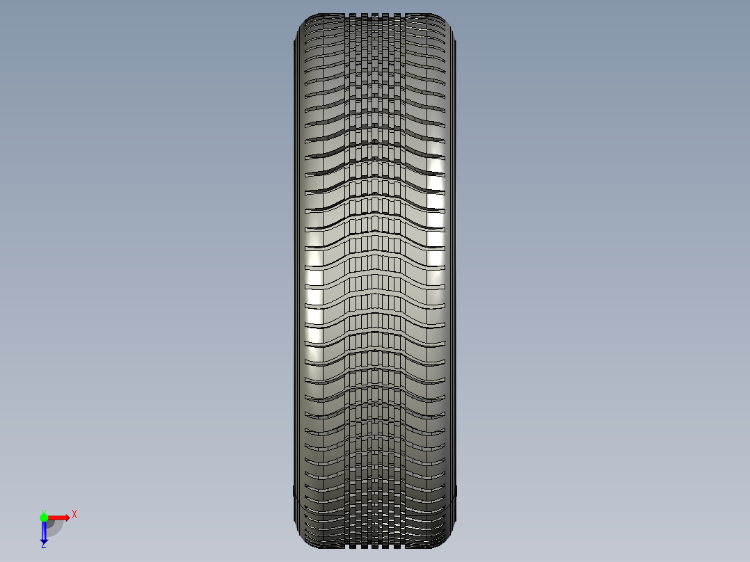 车轮175-70R13俯视图