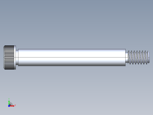 内六角螺螺栓-SB 0.25-20 x 2前视缩略图