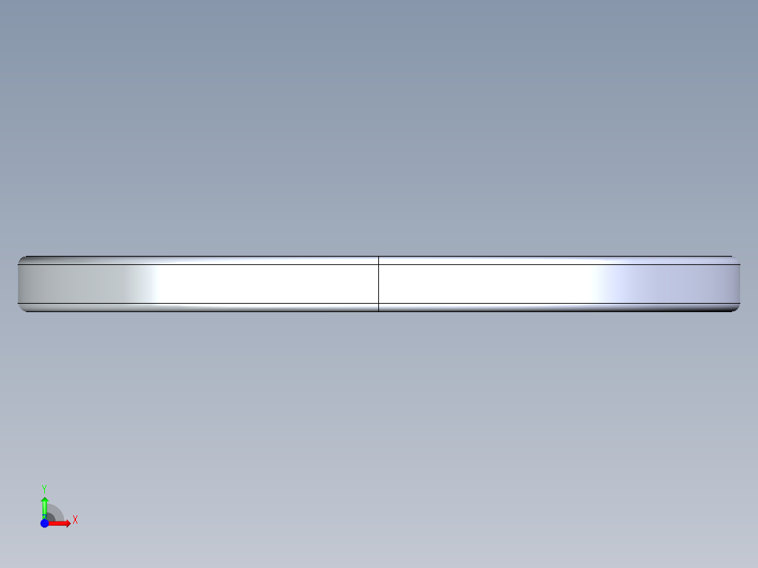 SAE平垫圈-FLAT WASHER SAE 0.875.STEP前视图