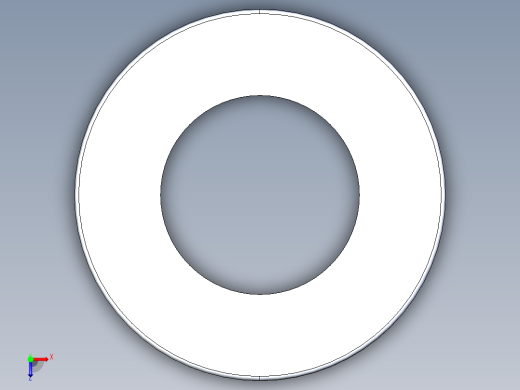 SAE平垫圈-FLAT WASHER SAE 0.875.STEP俯视缩略图