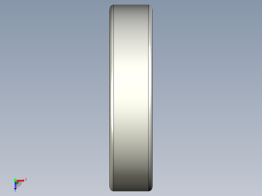 轴承-Bearing_10x26x6.stp俯视缩略图