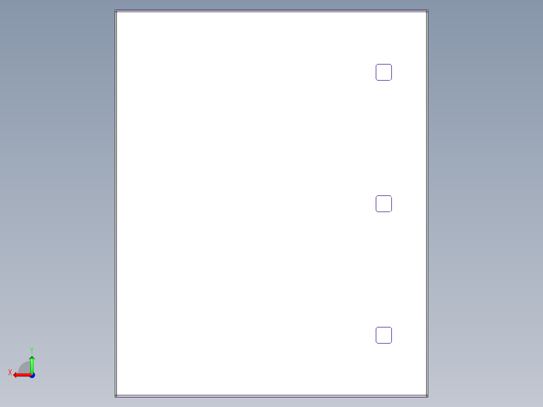 电器柜 电控柜 (60) 机械设计素材后视图
