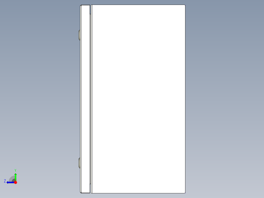 电器柜 电控柜 (60) 机械设计素材右视图