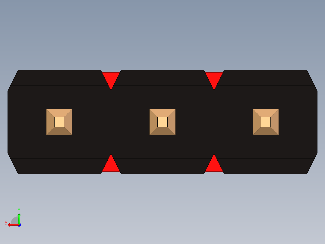 带跳线的排针-pinheader 1x3 and 1 jumper - kopie后视图