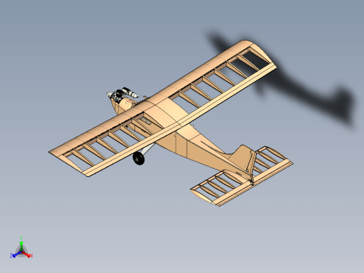Tr-Squire RC木制遥控飞机