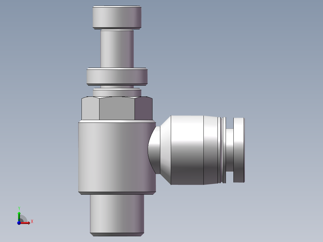 节流阀PSL601A（1分6厘）前视图