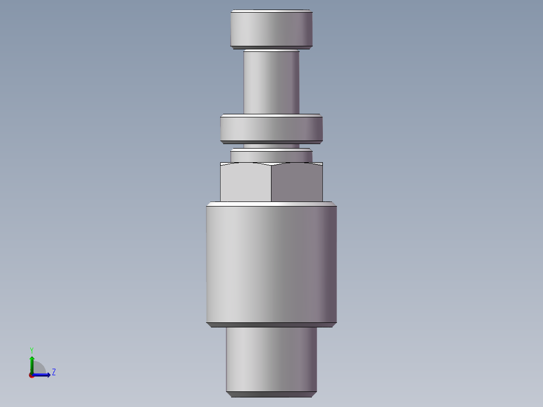 节流阀PSL601A（1分6厘）左视图