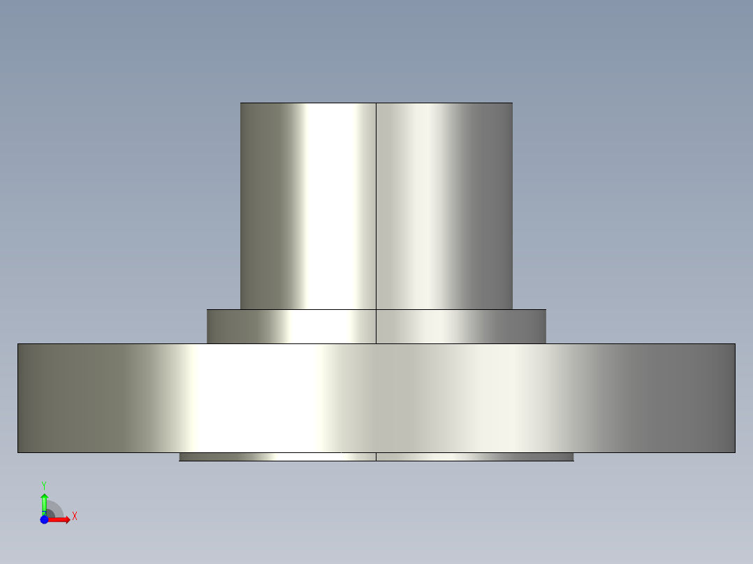 船舶管路系统SeaCor_Flange Vanstone_SPIG_37J156015_1.5in前视图