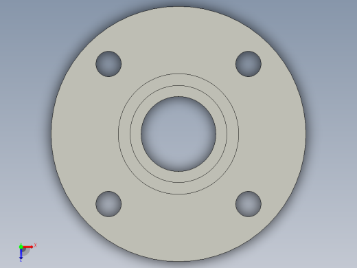 船舶管路系统SeaCor_Flange Vanstone_SPIG_37J156015_1.5in俯视缩略图