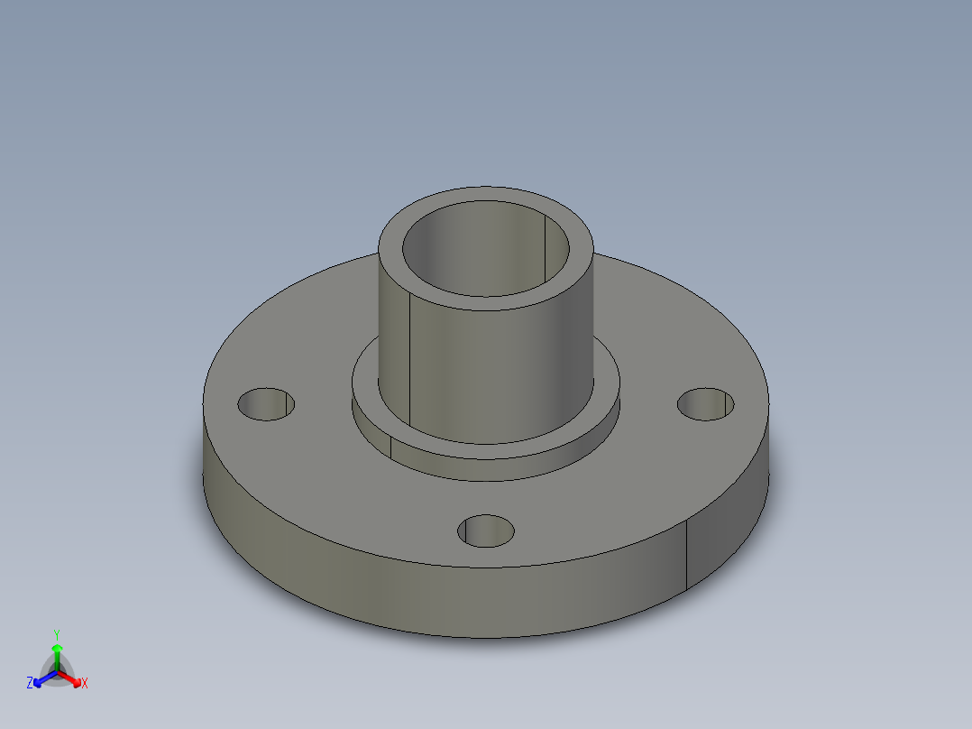 船舶管路系统SeaCor_Flange Vanstone_SPIG_37J156015_1.5in正等轴测图