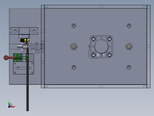 成品夹电线成形工具治具前视缩略图