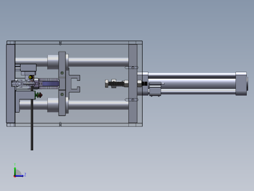 成品夹电线成形工具治具左视缩略图