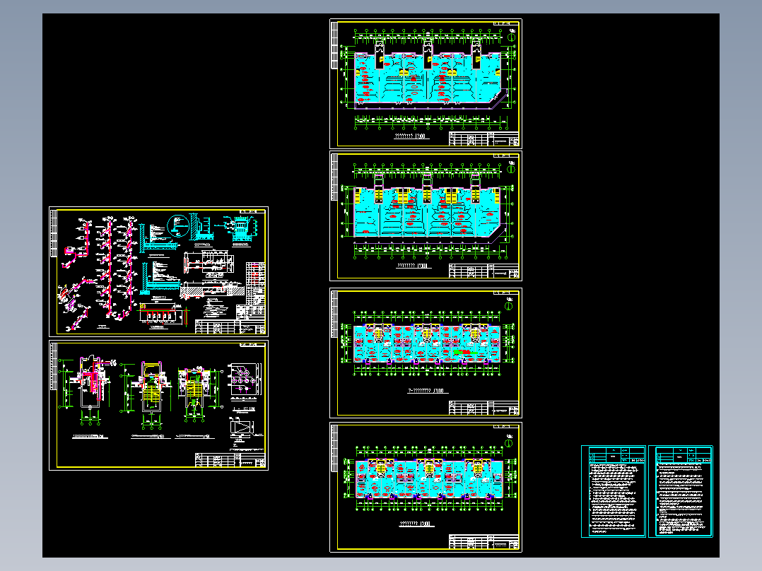 某六层住宅楼地暖图纸