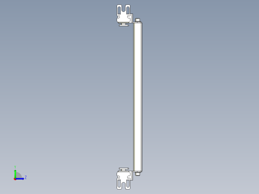 基恩士SL-JB31_side-mount_kc图纸模型左视缩略图