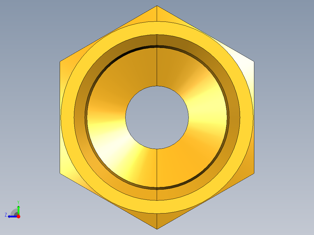 扩口式工业通用硬管接头Female Connector 46F-8-12右视图