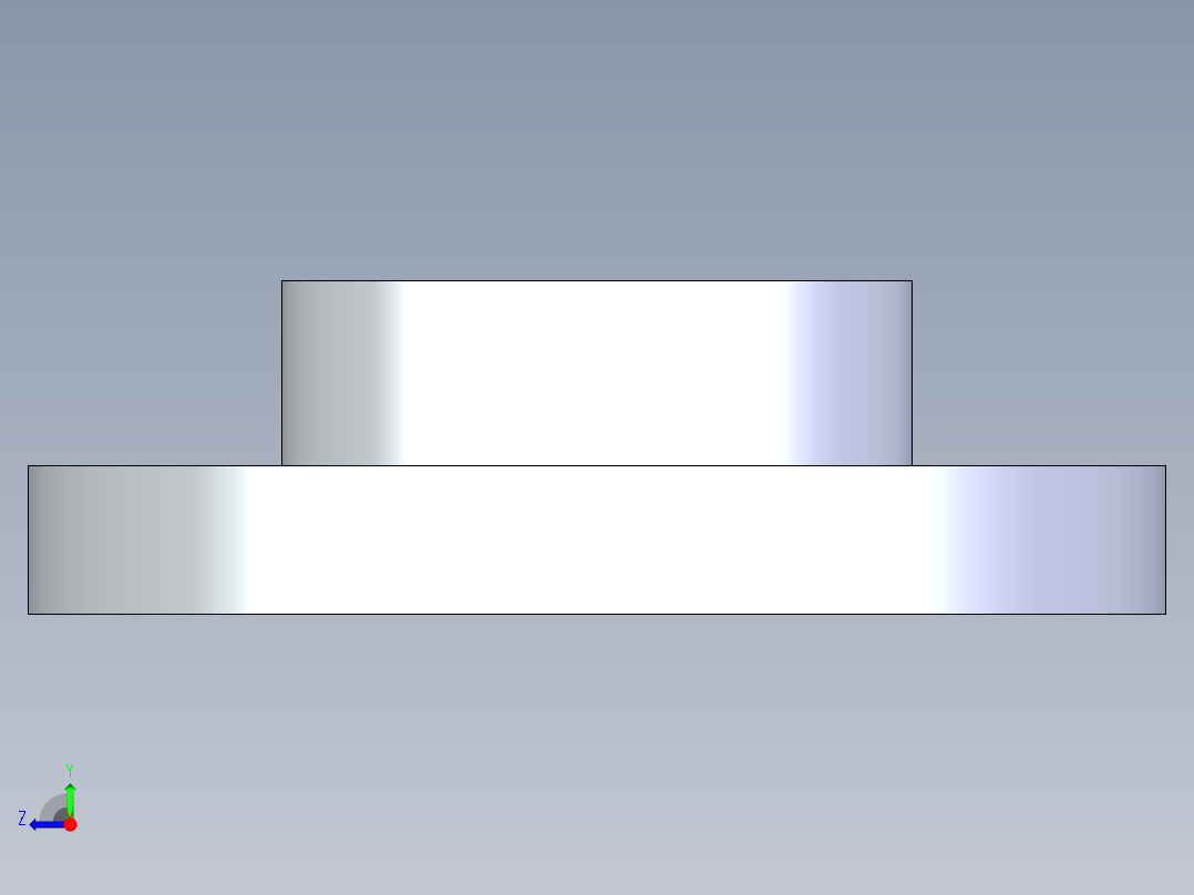 CPVC管件23-Sch80_Flange One-Piece_SOC_9851-030_3in右视图