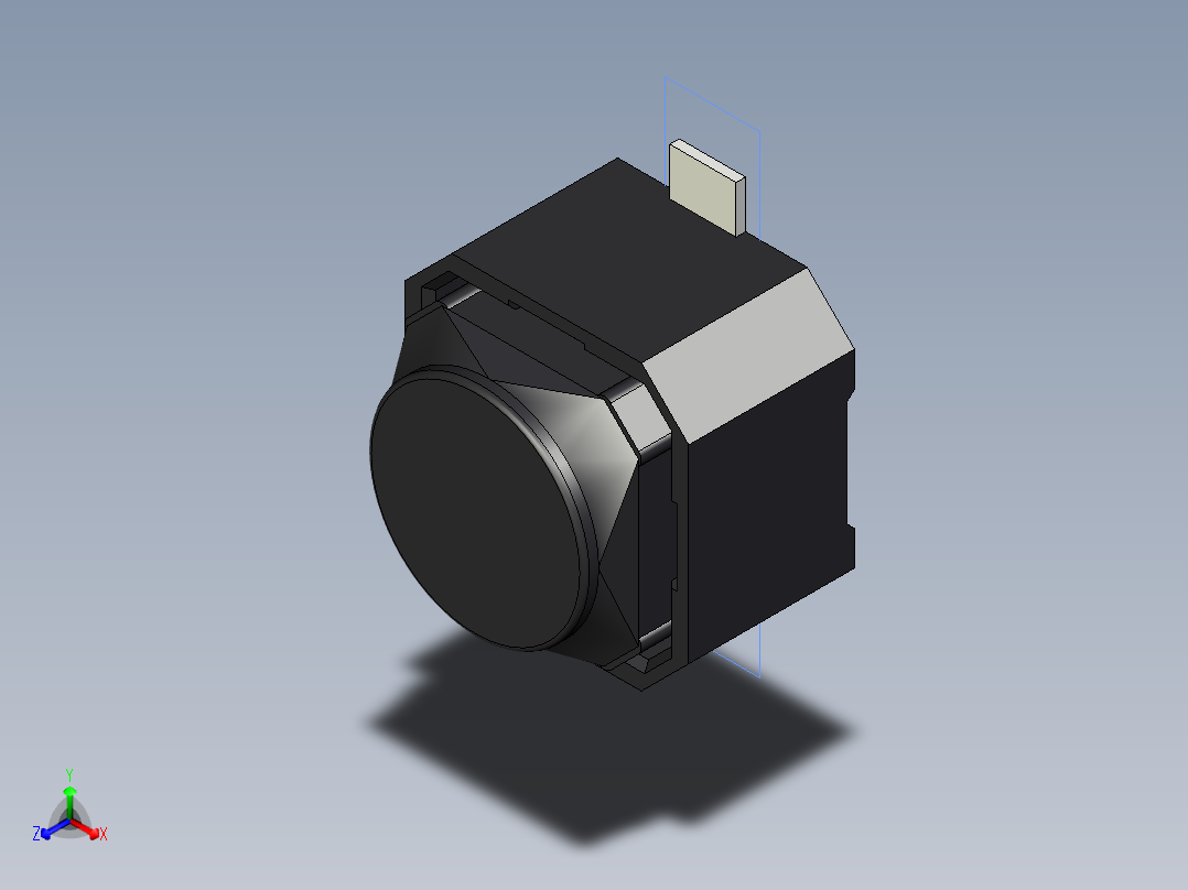 开关继电器保护 SM-1TS009D-XXX0-5000主视图