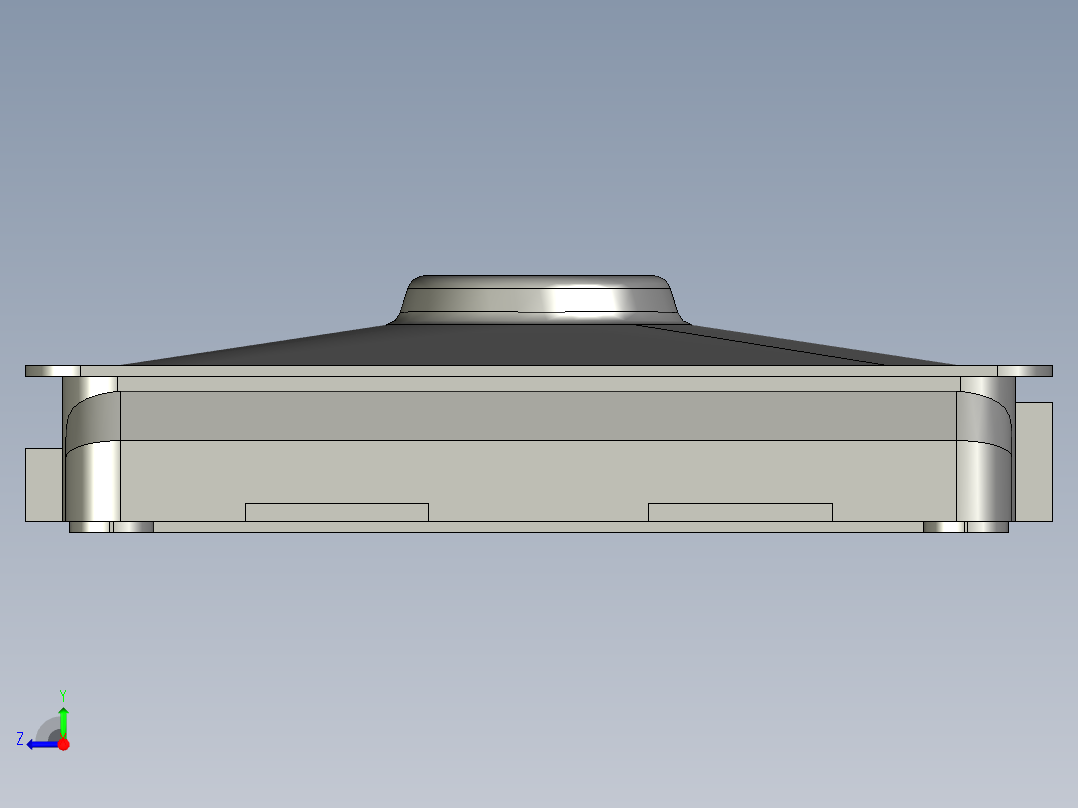 13.0㎜ x 2.6㎜两路操纵SMD轻触开关右视图