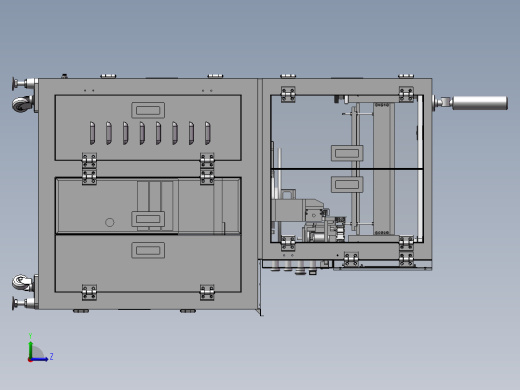 多工位摄像头测试机台左视缩略图