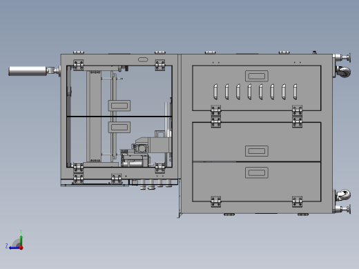 多工位摄像头测试机台右视缩略图
