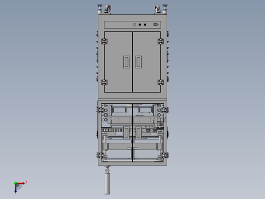 多工位摄像头测试机台俯视缩略图
