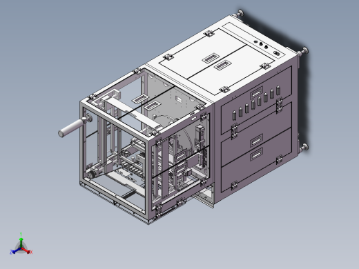 多工位摄像头测试机台正等轴测缩略图