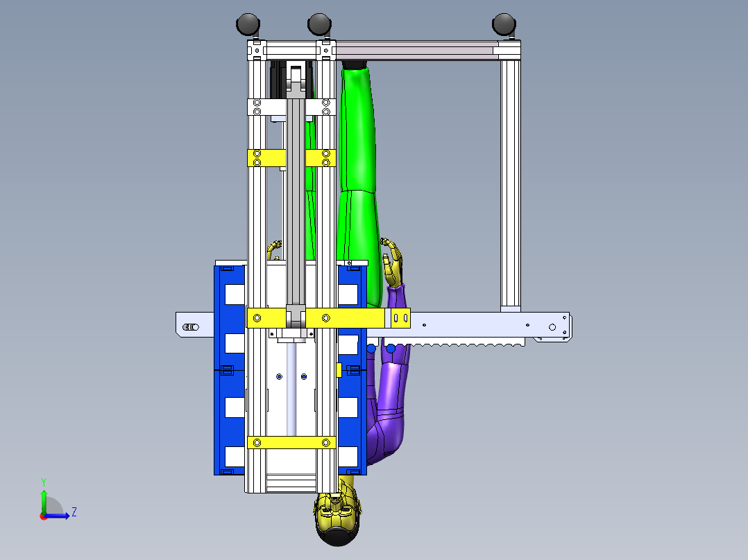 电池包装机sw18可编辑左视图