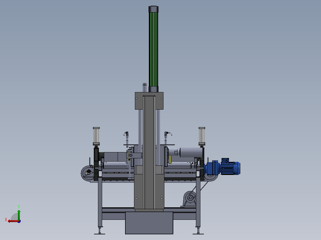 挤塑板生产用造型机sw18后视图