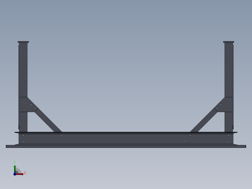 工作台桌子前视缩略图