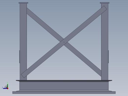 工作台桌子右视缩略图