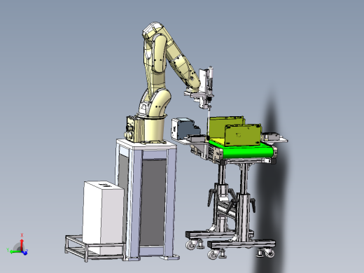 机械手自动打螺钉 714546