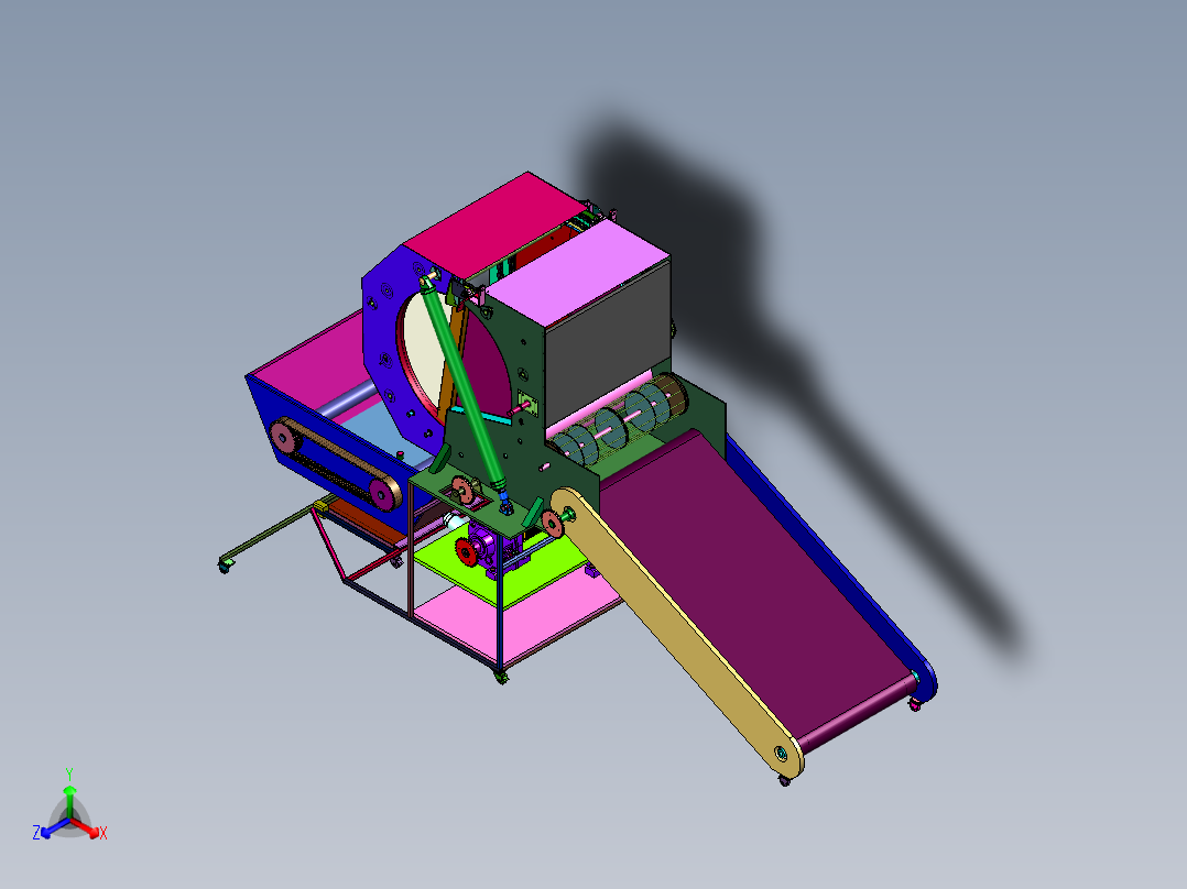 稻麦收获秸秆打捆机