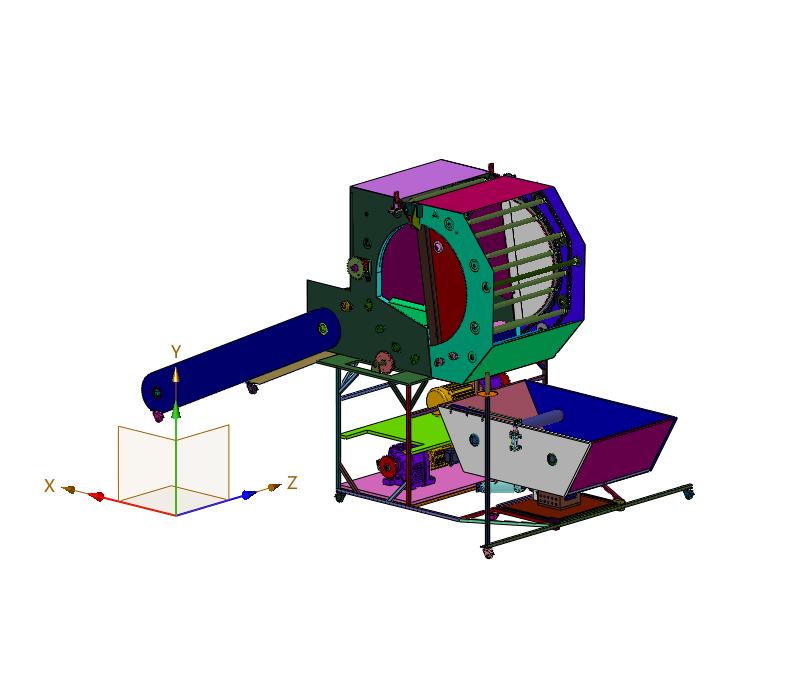 稻麦收获秸秆打捆机