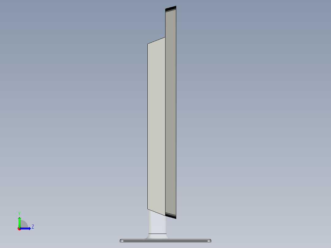 B3004382-电视 LCD 40英寸 三星左视图