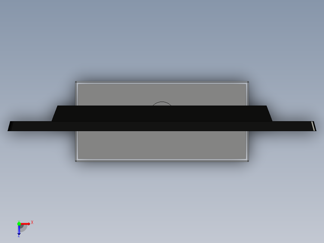 B3004382-电视 LCD 40英寸 三星俯视图