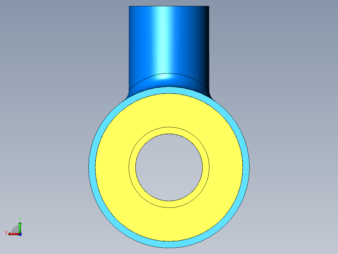 热交换器后视图