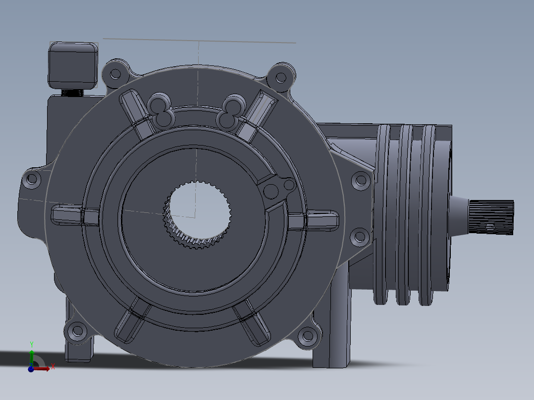 科勒后差速器总成