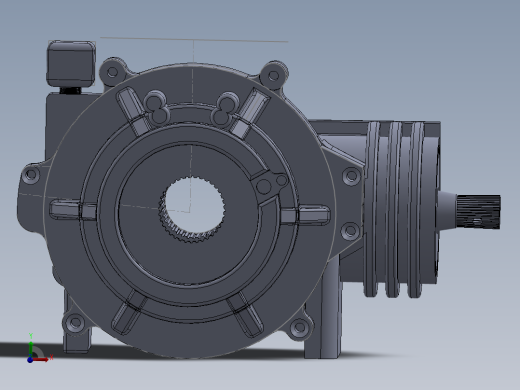 科勒后差速器总成