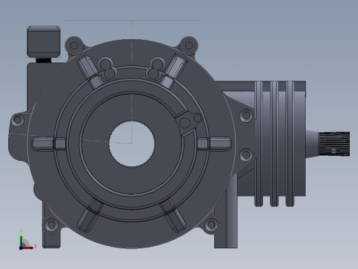 科勒后差速器总成前视缩略图
