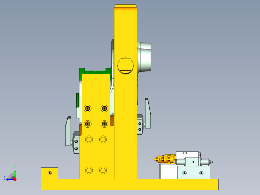 液压一序工装加工右视缩略图